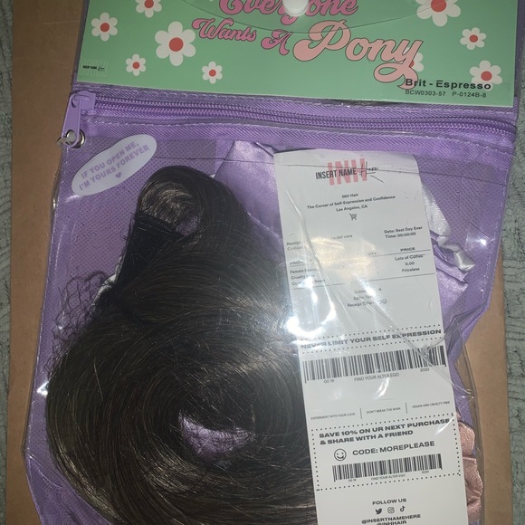 Hair Extension Pony Tail Clip - Picture 2 of 7